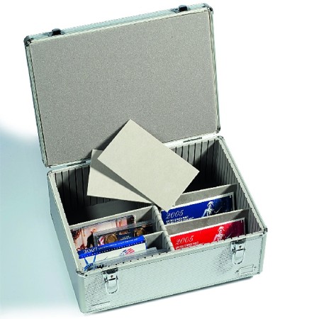 Cufar aluminiu CARGO MULTI XL pentru carti postale/seturi monede Cufar aluminiu CARGO MULTI XL pentru carti postale/seturi monede