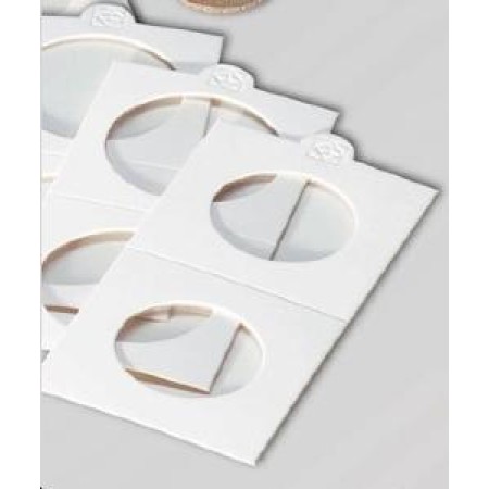 Rame (cartonase) autoadezive pentru monede - 25mm