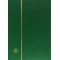 Clasor timbre cu 32 file negre, 64 pagini, seria BASIC, coperta verde