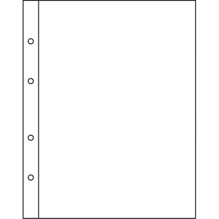 Set folii NUMIS NH01 cu un buzunar - pentru bancnote / seturi monede Set folii NUMIS NH01 cu un buzunar - pentru bancnote / seturi monede