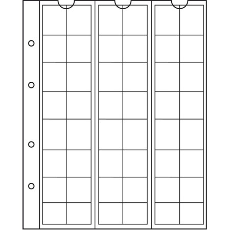 Set folii NUMIS NH48 pentru 48 monede