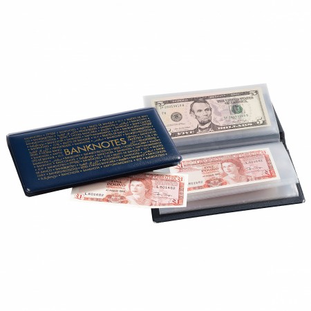 Clasor de buzunar pentru bancnote 170x85mm Clasor de buzunar pentru bancnote 170x85mm