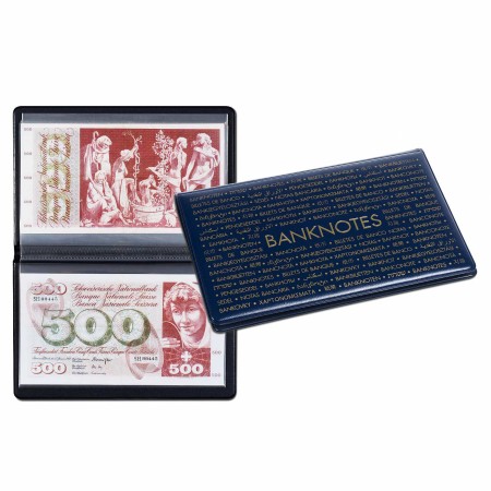 Clasor de buzunar pentru bancnote 210x125mm Clasor de buzunar pentru bancnote 210x125mm