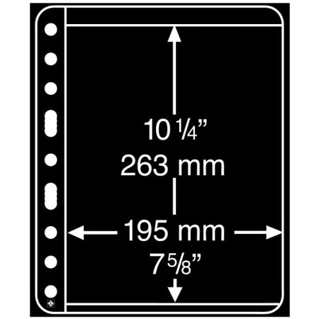Set folii VARIO1S pentru timbre/bancnote