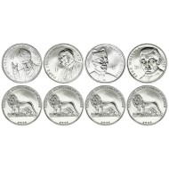 Congo 2004 - 1 franc, Papa Ioan Paul II, set 4 monede UN