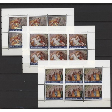 Vatican 1991 - Capella Sistina, carnet filatelic
