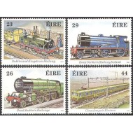 Irlanda 1984 - Locomotive, trenuri, serie neuzata