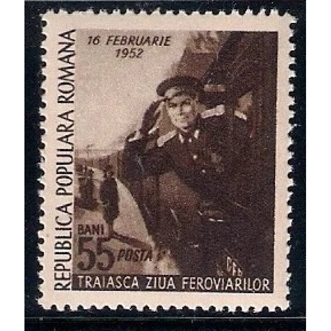 1952 - Ziua feroviarilor, neuzata