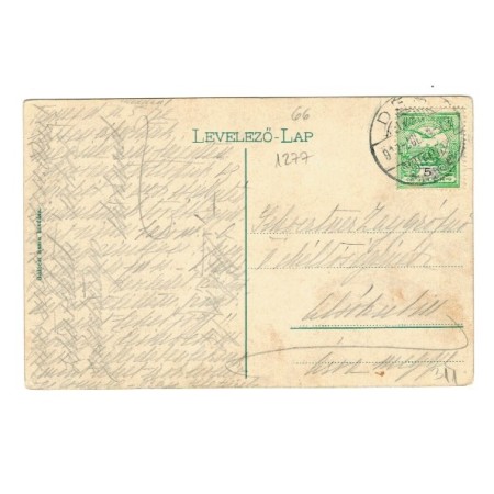 Dej 1912 - Biserica ev. reformata, ilustrata circulata Dej 1912 - Biserica ev. reformata, ilustrata circulata