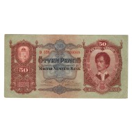 Ungaria 1932 - 50 pengo XF