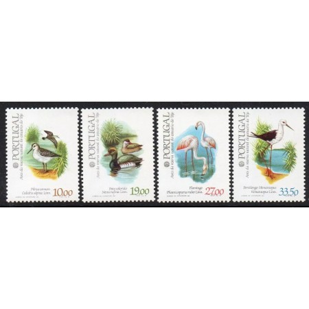 Portugalia 1982 - Pasari, fauna, serie neuzata Portugalia 1982 - Pasari, fauna, serie neuzata