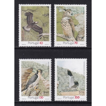 Portugalia 1993 - Pasari, fauna protejata, serie neuzata Portugalia 1993 - Pasari, fauna protejata, serie neuzata