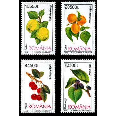 2002 - Fructe, serie neuzata