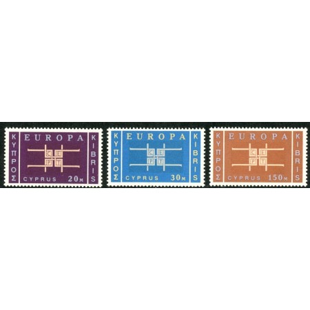 Cipru 1963 - Europa, CEPT, serie neuzata Cipru 1963 - Europa, CEPT, serie neuzata