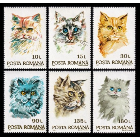 1993 - Pisici, serie neuzata