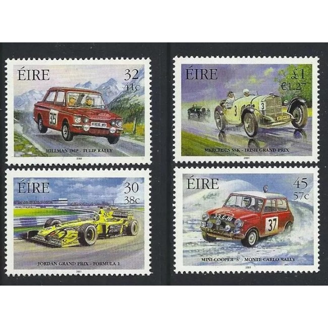 Irlanda 2001 - Formula 1, curse de masini, serie neuzata