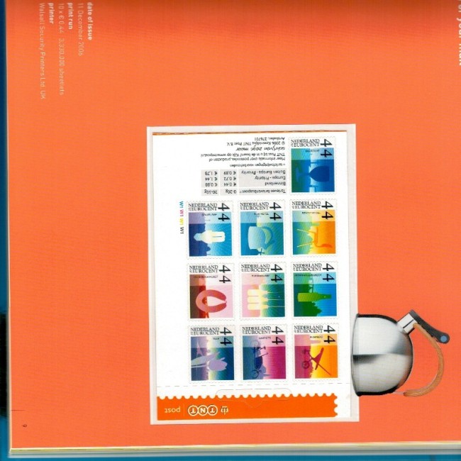 Olanda 2007 - Colectie timbre neuzate in carte emisiune speciala Olanda 2007 - Colectie timbre neuzate in carte emisiune speciala