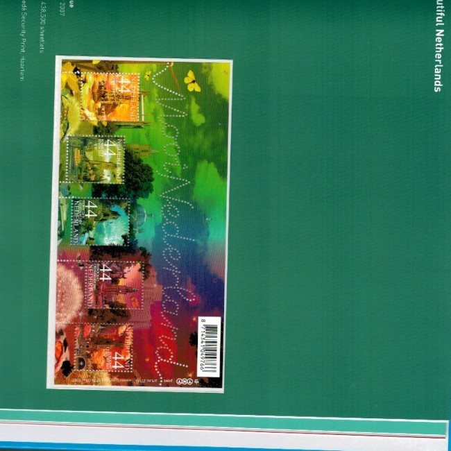 Olanda 2007 - Colectie timbre neuzate in carte emisiune speciala Olanda 2007 - Colectie timbre neuzate in carte emisiune speciala