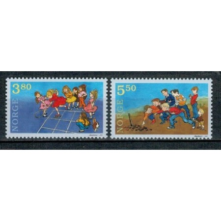 Norvegia 1998 - Jocuri de copii, serie neuzata