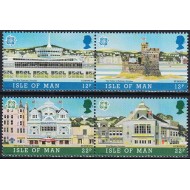 Isle of Man 1987 - Europa, arhitectura, serie neuzata