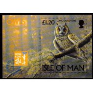 Isle of Man 1997 - Bufnite, fauna, colita neuzata