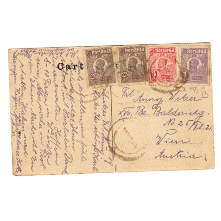 Orsova 1919 - Vedere generala, ilustrata circulata Orsova 1919 - Vedere generala, ilustrata circulata