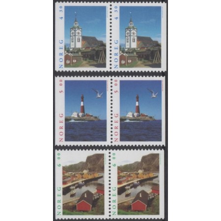 Norvegia 1997 - Turism, vederi, faruri, serie neuzata, perechi