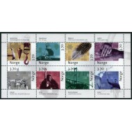 Norvegia 1997 - Aniversare Posta Norvegia, bloc neuzat