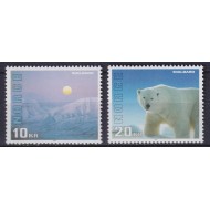 Norvegia 1996 - Insula Svalbard, fauna, serie neuzata