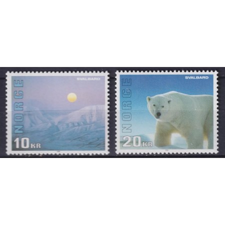 Norvegia 1996 - Insula Svalbard, fauna, serie neuzata