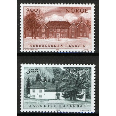 Norvegia 1989 - Arhitectura, conace, serie neuzata