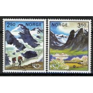 Norvegia 1983 - Munti, turism, vederi, serie neuzata