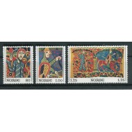 Norvegia 1976 - Craciun, serie neuzata