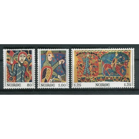 Norvegia 1976 - Craciun, serie neuzata Norvegia 1976 - Craciun, serie neuzata