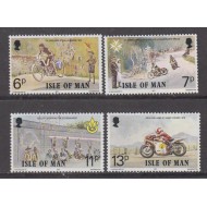 Isle of Man 1977 - Motociclete, curse TT, serie neuzata