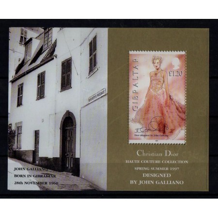 Gibraltar 1997 - Christian Dior, moda, colita neuzata Gibraltar 1997 - Christian Dior, moda, colita neuzata