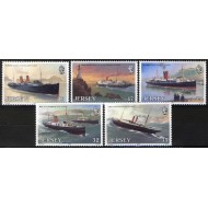 Jersey 1989 - Vapoare, navigatie, serie neuzata