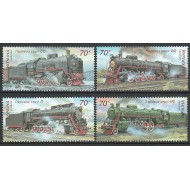 Ucraina 2006 - Locomotive, trenuri, cai ferate, serie neuzata