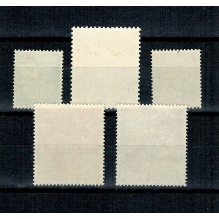 Nepal 1956 - Coronarea, serie nestampilata cu urme de sarniere Nepal 1956 - Coronarea, serie nestampilata cu urme de sarniere