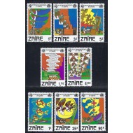 Zaire 1982 - Telecomunicatii, ITU, sanatate, WHO, serie neuzata