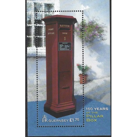 Guernsey 2002 - Cutii postale vechi, colita neuzata Guernsey 2002 - Cutii postale vechi, colita neuzata