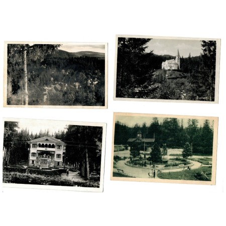 Borsec 1939-1940 - Lot 4 carti postale Borsec 1939-1940 - Lot 4 carti postale