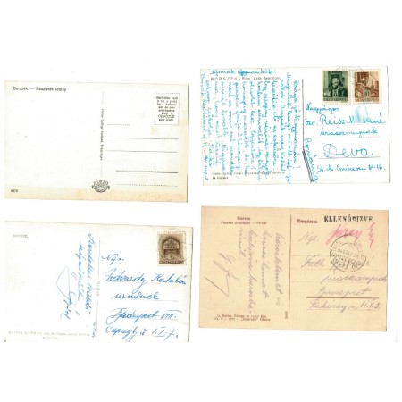 Borsec 1939-1940 - Lot 4 carti postale Borsec 1939-1940 - Lot 4 carti postale