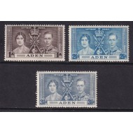 Aden 1937 - Coronation, serie neuzata