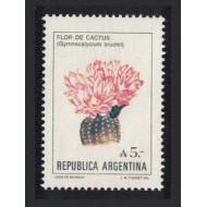 Argentina 1987 - Flori de cactus, neuzat