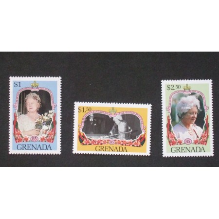 Grenada 1985 - Queen Mother, serie neuzata Grenada 1985 - Queen Mother, serie neuzata