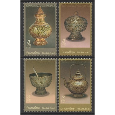 Thailanda 2009 - Antichități, niello, serie neuzata Thailanda 2009 - Antichități, niello, serie neuzata
