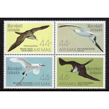 Marshall Islands 1987 - Pasari, fauna, serie neuzata Marshall Islands 1987 - Pasari, fauna, serie neuzata