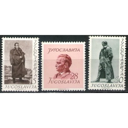 Iugoslavia 1952 - Josip Broz Tito, serie neuzata Iugoslavia 1952 - Josip Broz Tito, serie neuzata