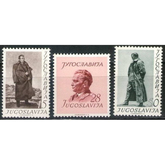 Iugoslavia 1952 - Josip Broz Tito, serie neuzata Iugoslavia 1952 - Josip Broz Tito, serie neuzata